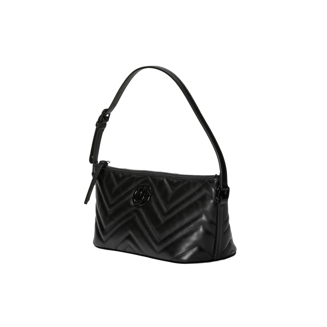 구찌 GG 마몽 숄더백 블랙(Gucci GG Marmont Shoulder Bag Black) - 2