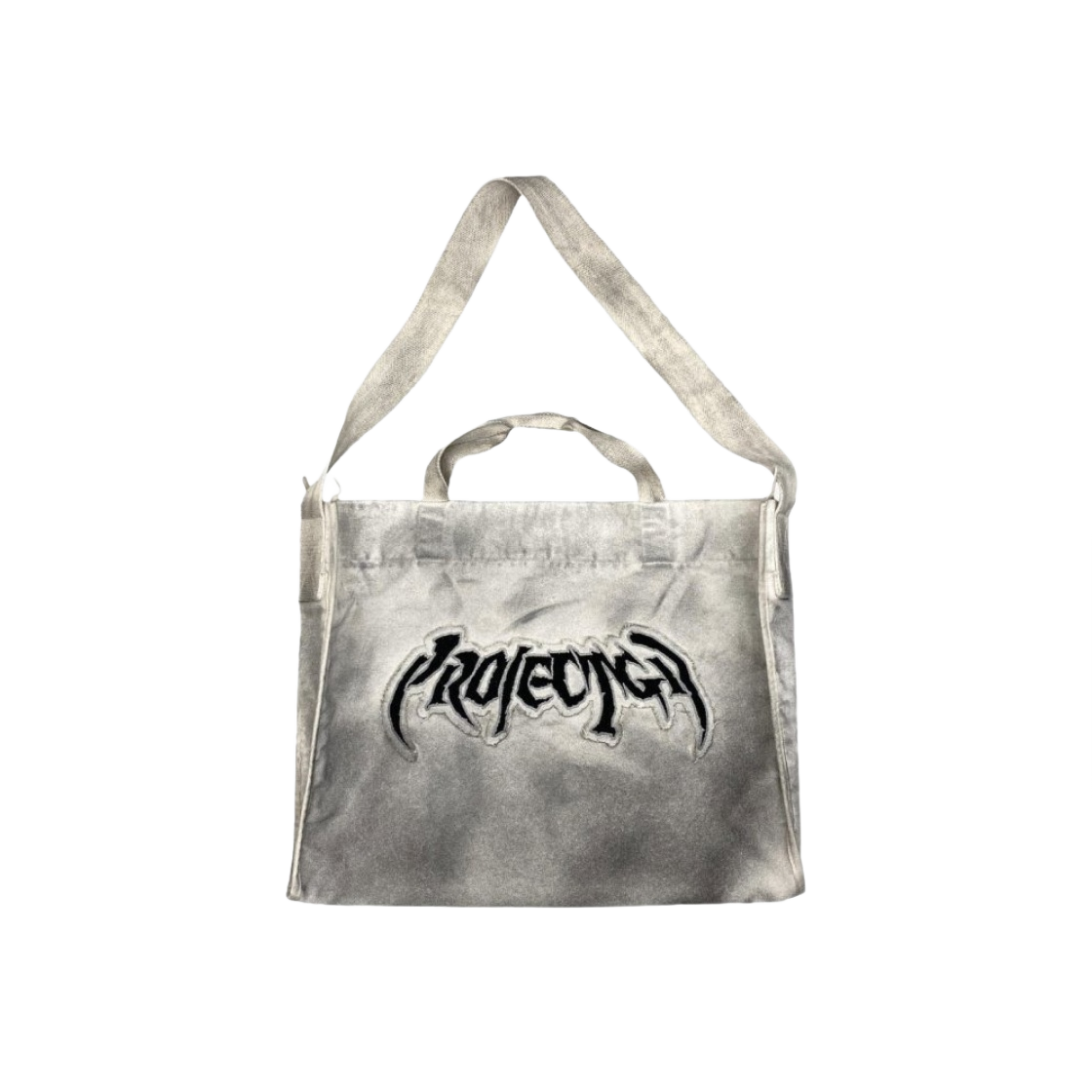 CM36D4GR11 Project G/R Furious Logo Applique Shopper Bag Grey - 10 Corso Como Exclusive