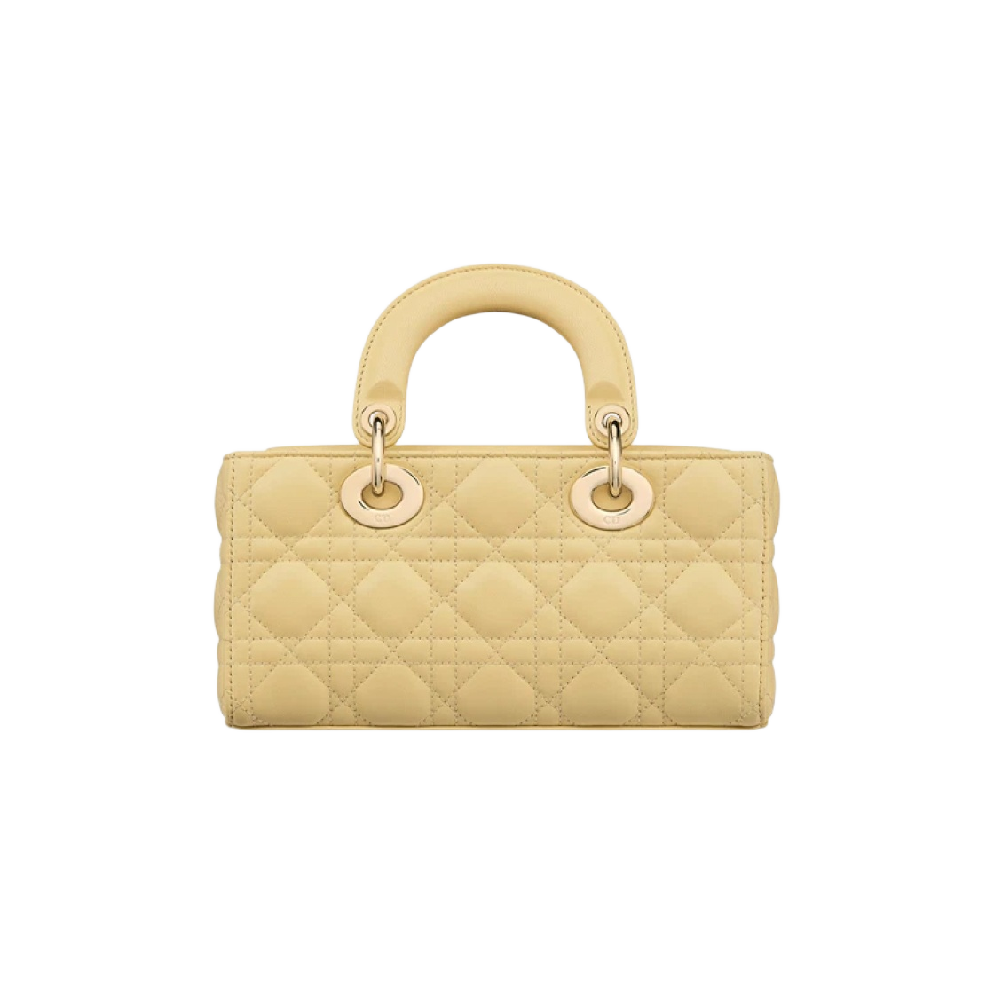 M0613ONGE-M36Y Dior Small Lady D-Joy Bag Pastel Yellow - #2