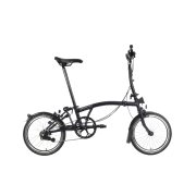 Brompton C Line Explore 6 Speed with Rack Black