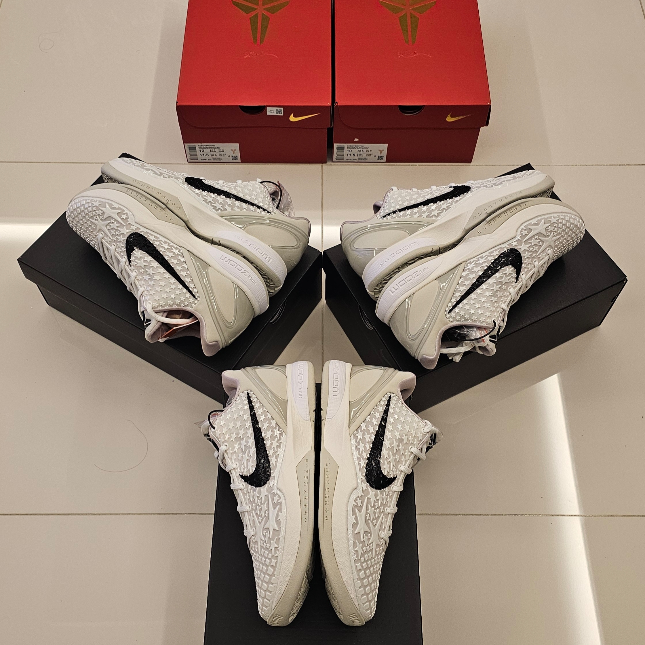 Nike Kobe 6 Protro Sail 착용 스타일