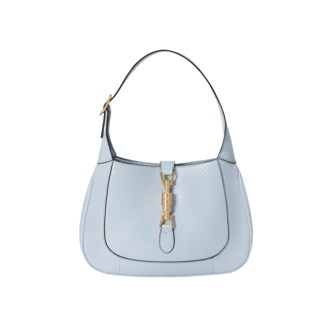구찌 재키 1961 스몰 파이썬 백 라이트 블루(Gucci Jackie 1961 Small Python Bag Light Blue) - 1