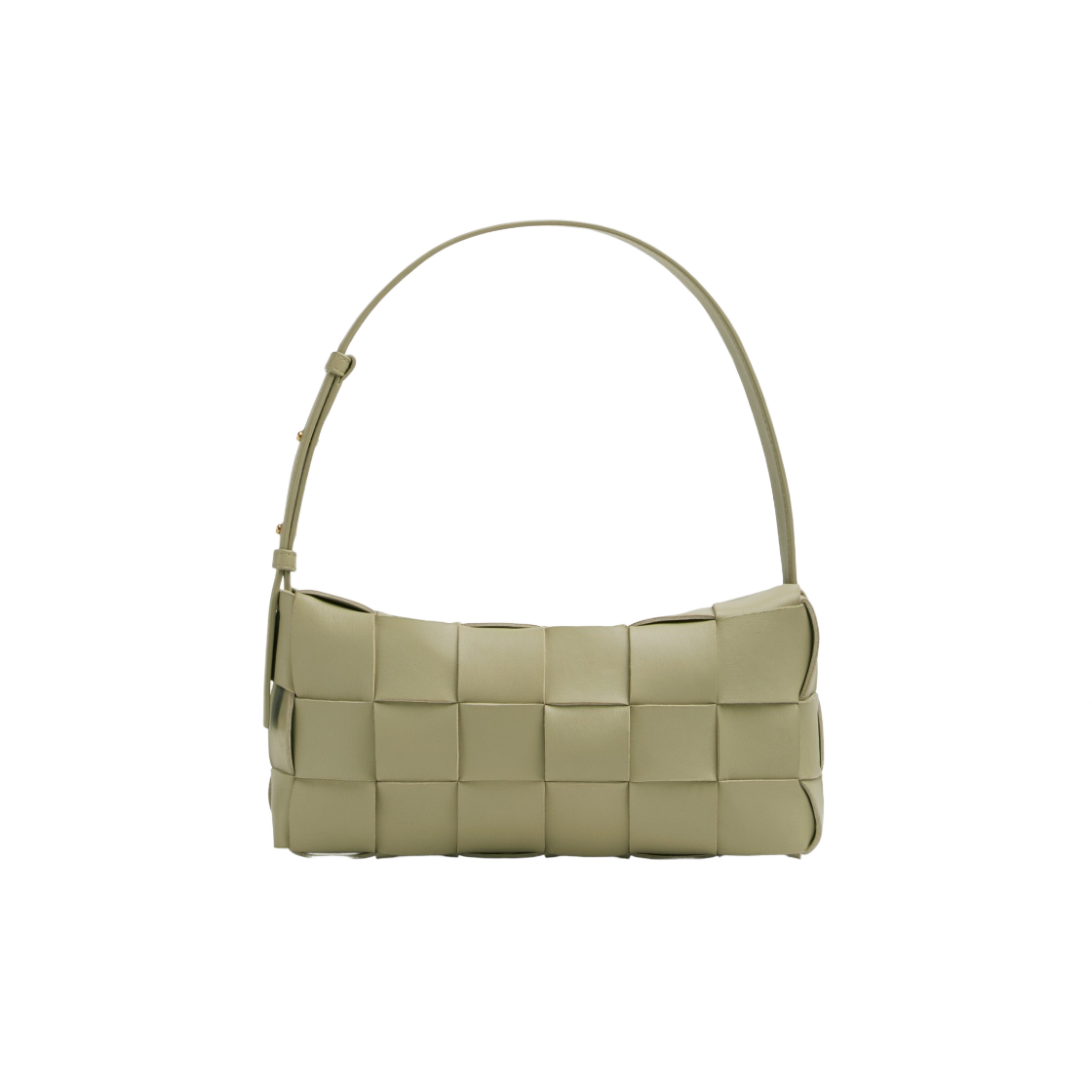 709360VMAY12916 Bottega Veneta Brick Cassette Shoulder Bag Travertine - 대표 이미지 #1