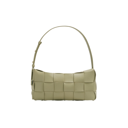 Bottega Veneta Brick Cassette Shoulder Bag Travertine