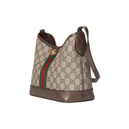 Gucci Ophidia GG Small Shoulder Bag Beige Ebony GG Supreme