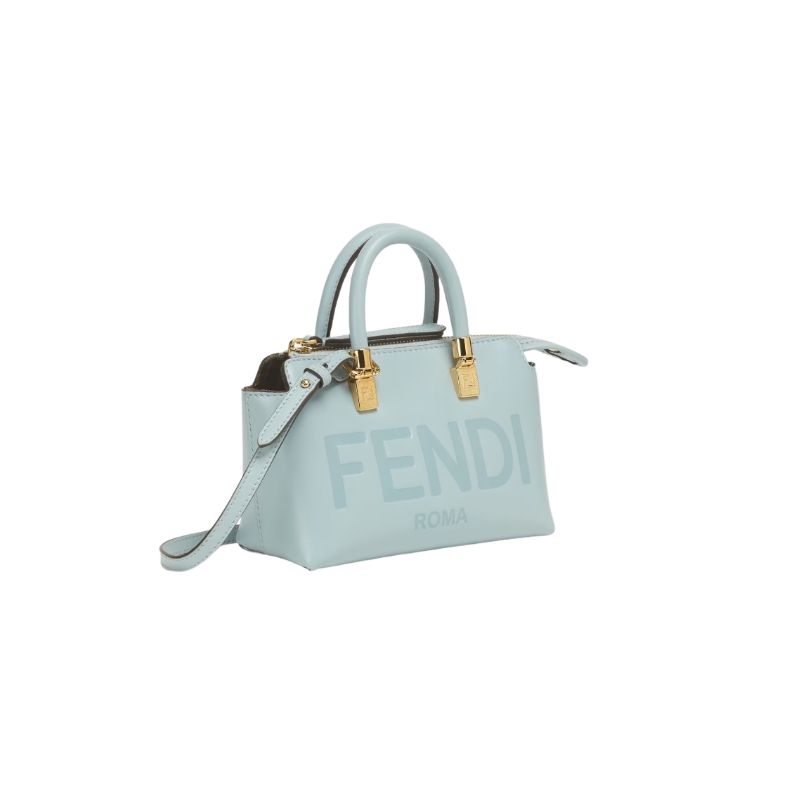 펜디 바이 더 웨이 레더 스몰 보스턴백 라이트 블루(Fendi By The Way Leather Small Boston Bag Light Blue) - 2