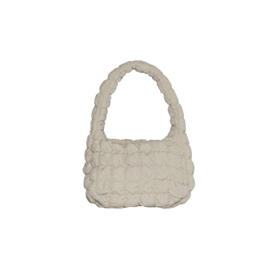 COS Quilted Mini Bag Beige