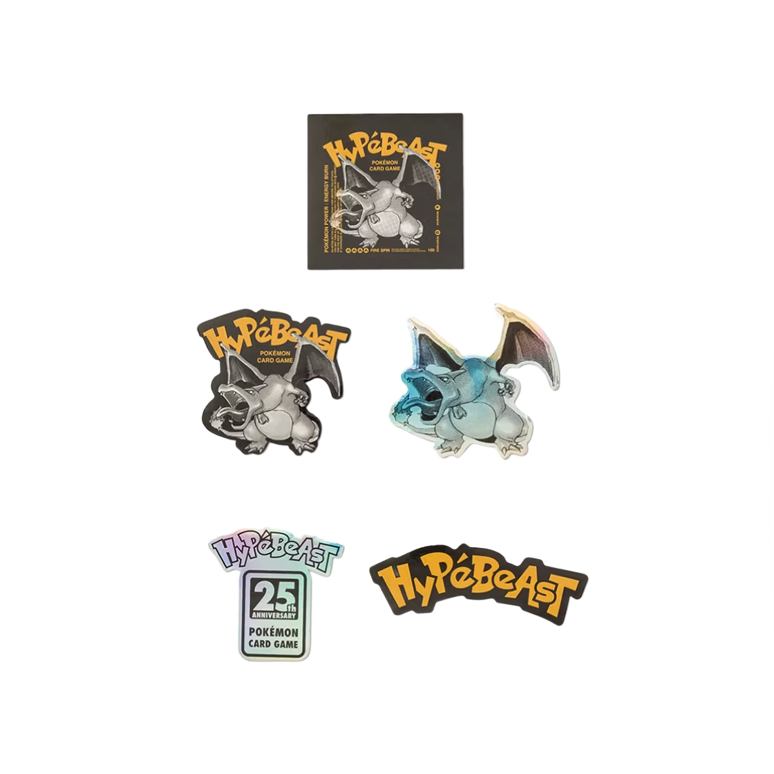 포켓몬 x 하입비스트 TCG 25주년 기념 캡슐 컬렉션 스티커 팩 B(Pokemon x Hypebeast TCG 25th Anniversary Capsule Collection Sticker Pack B) - 1