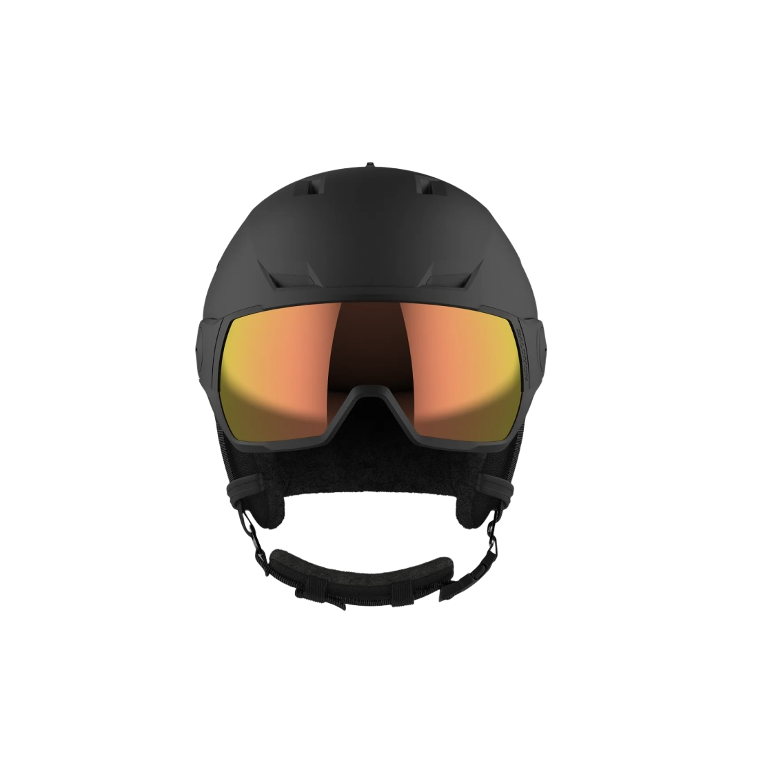 살로몬 파이오니어 LT 바이저 포토 헬멧 블랙 벨루가(Salomon Pioneer LT Visor Photo Helmet Black Beluga)