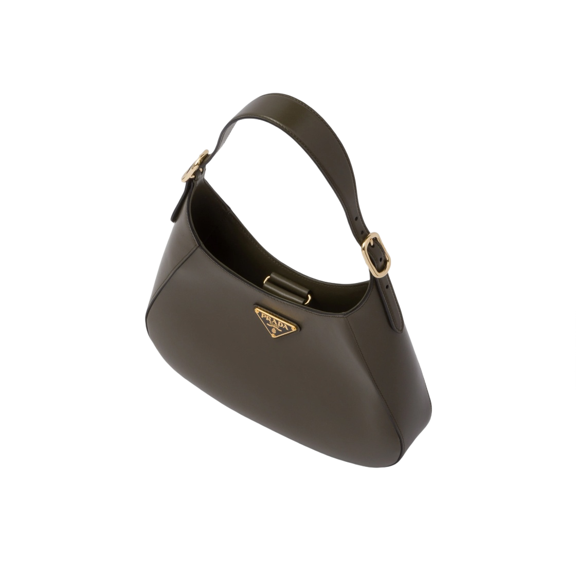 프라다 레더 숄더백 밀리터리(Prada Leather Shoulder Bag Military) - 2
