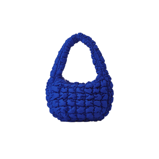 COS Quilted Mini Bag Blue