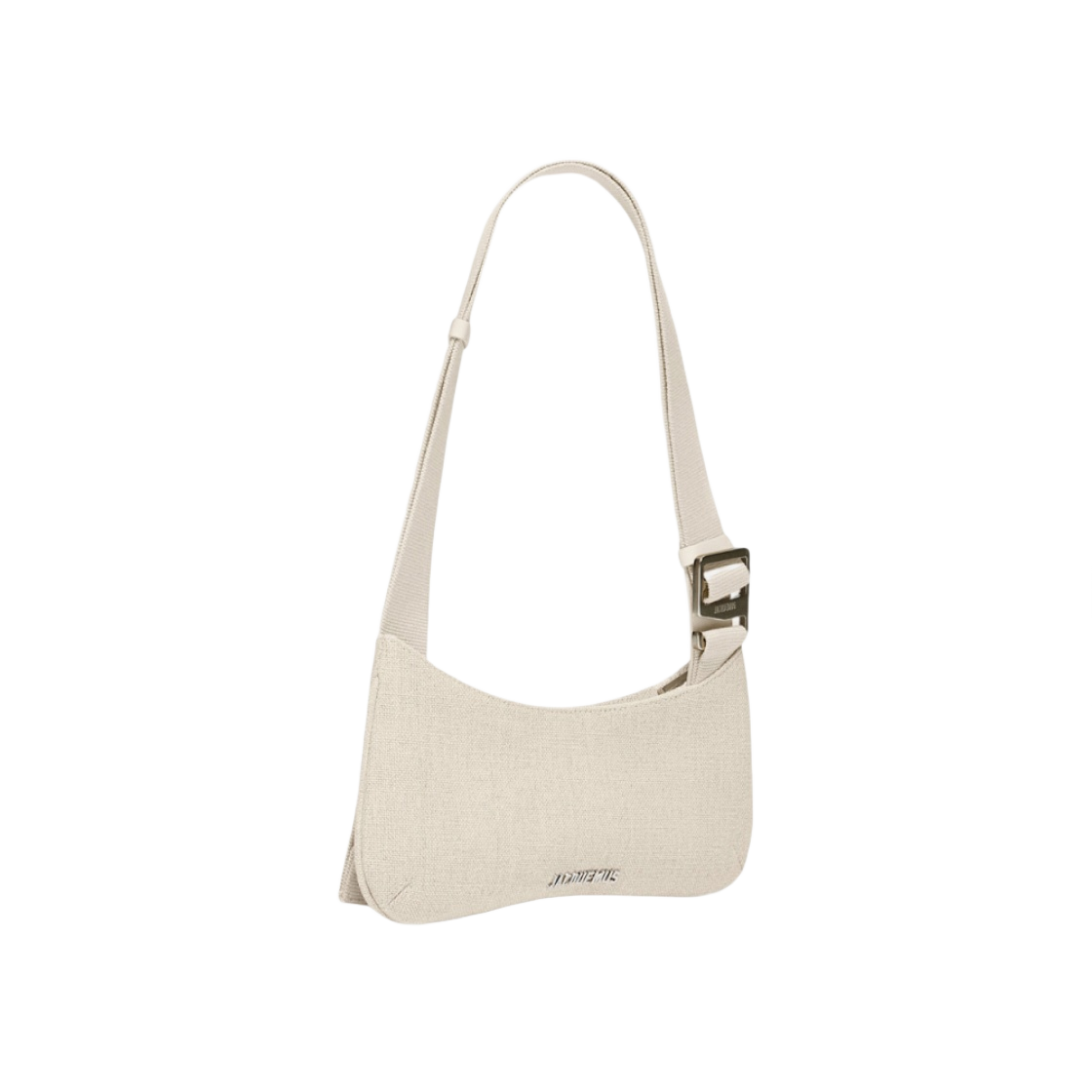 자크뮈스 르 비쥬 그로그랭 버클 숄더백 그레이지(Jacquemus Le Bisou Grosgrain Buckled Shoulder Bag Greige) - 2