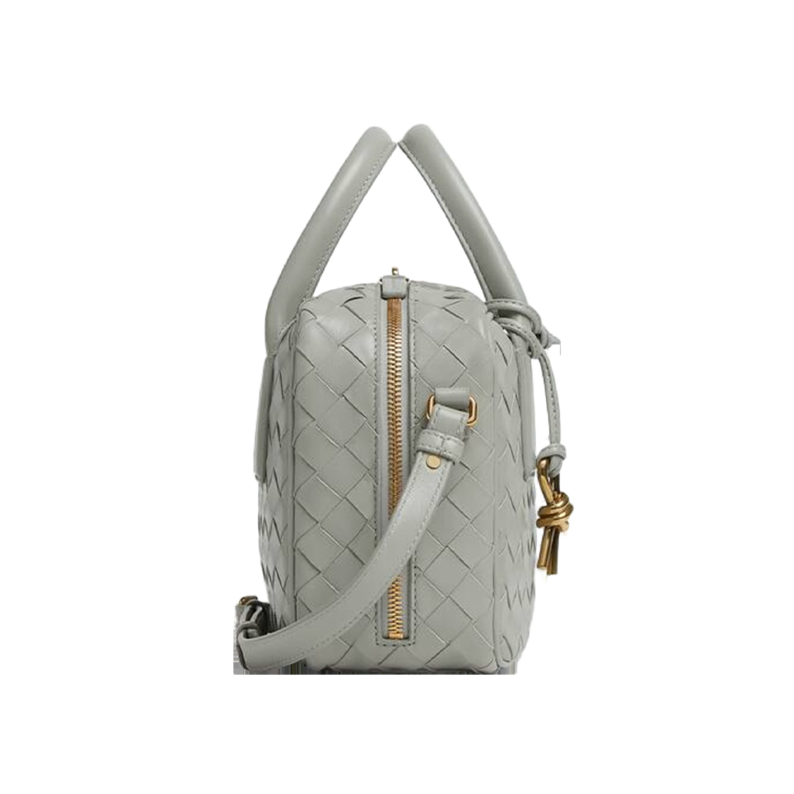 776736VCPP11557 Bottega Veneta Small Getaway Agate Grey - #2