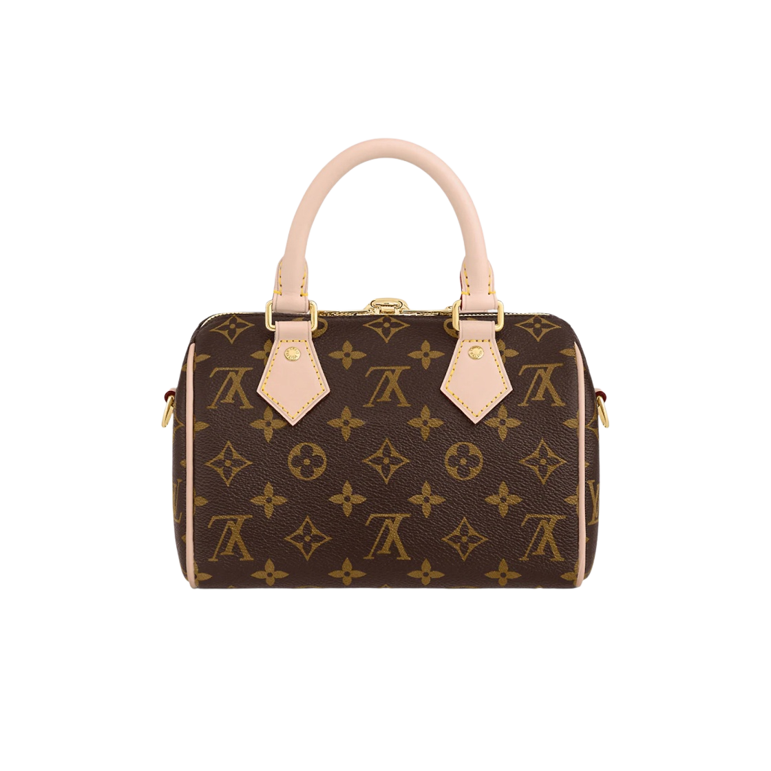 M46234 Louis Vuitton Speedy Bandouliere 20 Monogram Black - #4