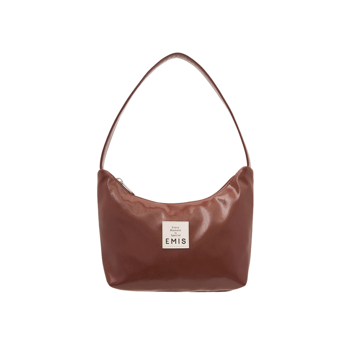 [EMIS] RHINESTONE HOBO バッグ★新作・25SS★韓国★関税込み★ Emis☆[正規品] 韓国人気 *NEW* LEATHER HOBO BAG 5COLOR (EMIS