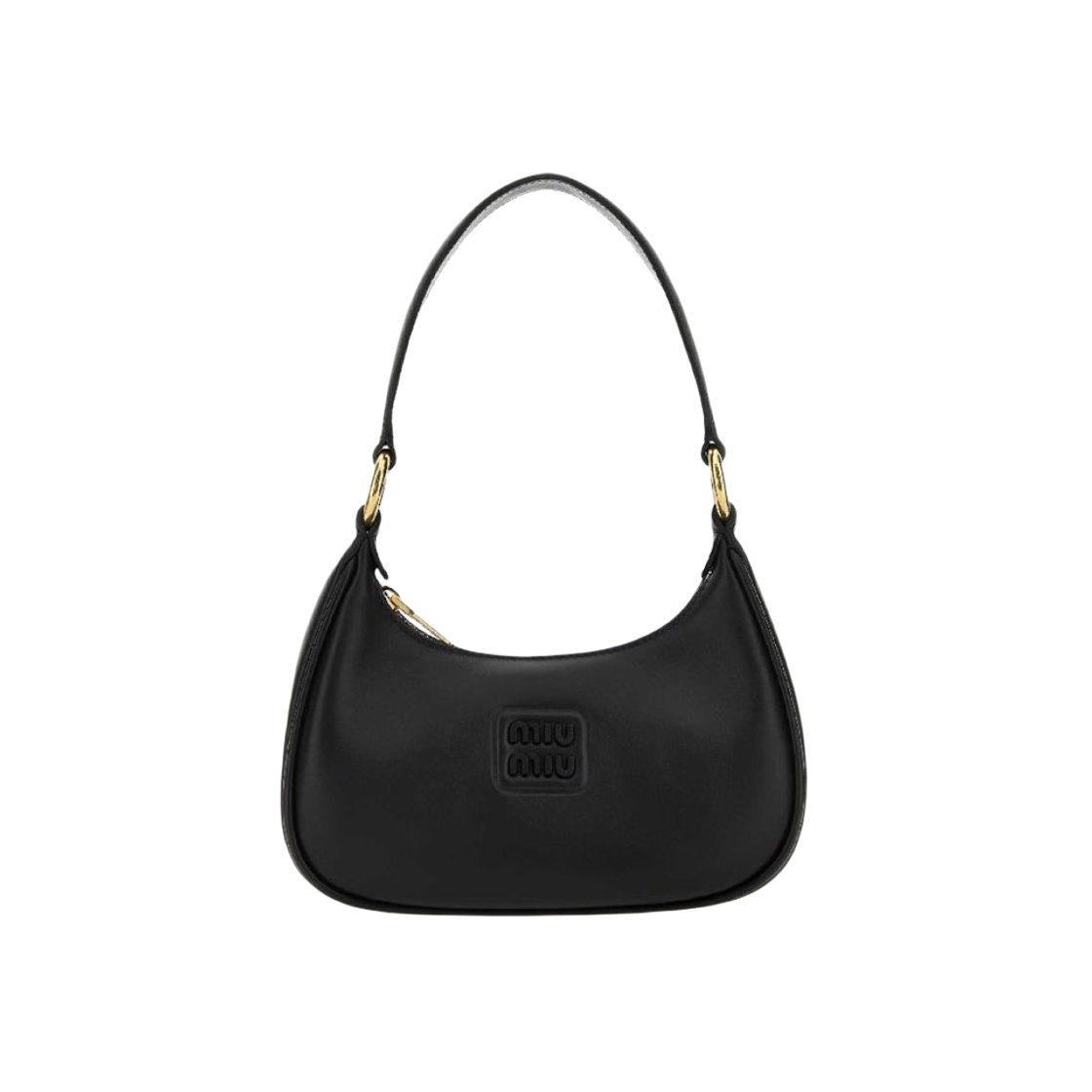 미우 미우 소프티 패디드 숄더백 블랙(Miu Miu Softy Padded Shoulder Bag Black) - 1