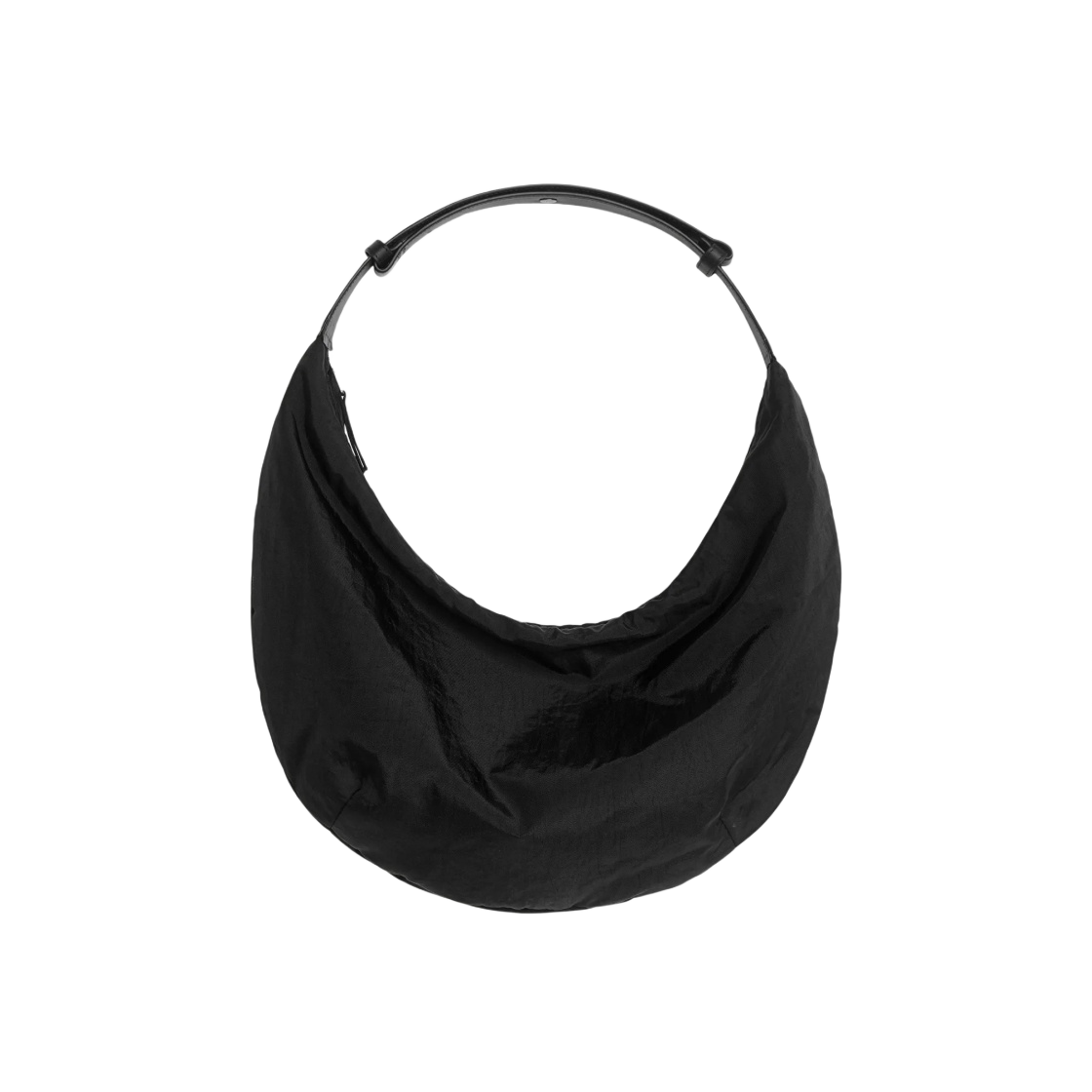 1194060-001 Arket Curved Nylon Bag Rusty Black