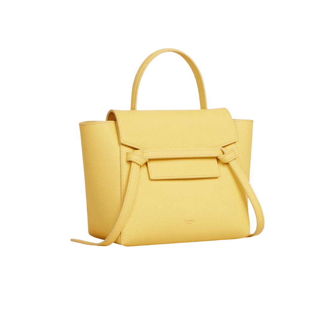 189003ZVA-11AC Celine Nano Belt Bag in Grained Calfskin Acacia - #2
