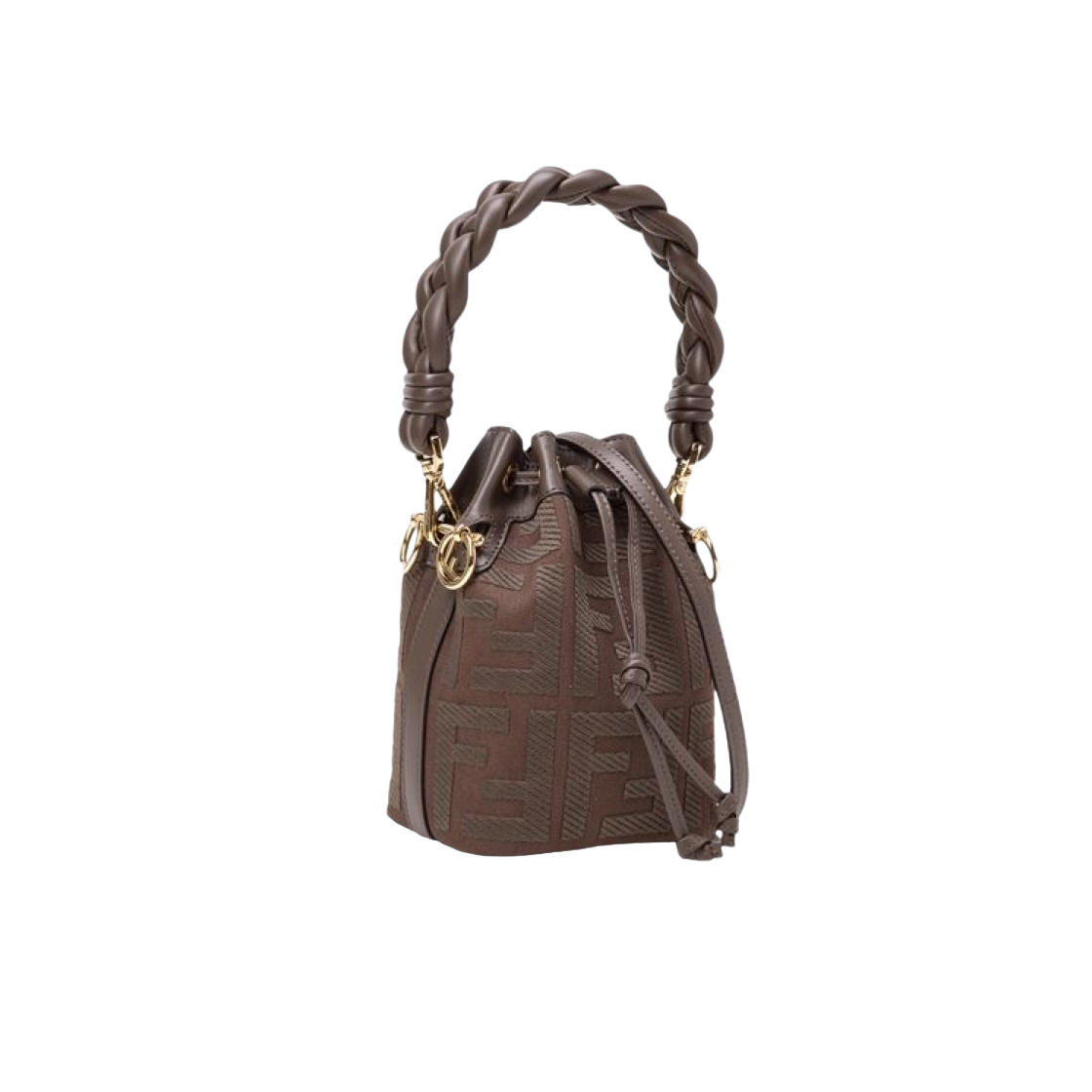 펜디 몬트레조 FF 캔버스 미니백 브라운(Fendi Mon Tresor FF Canvas Mini Bag Brown) - 2