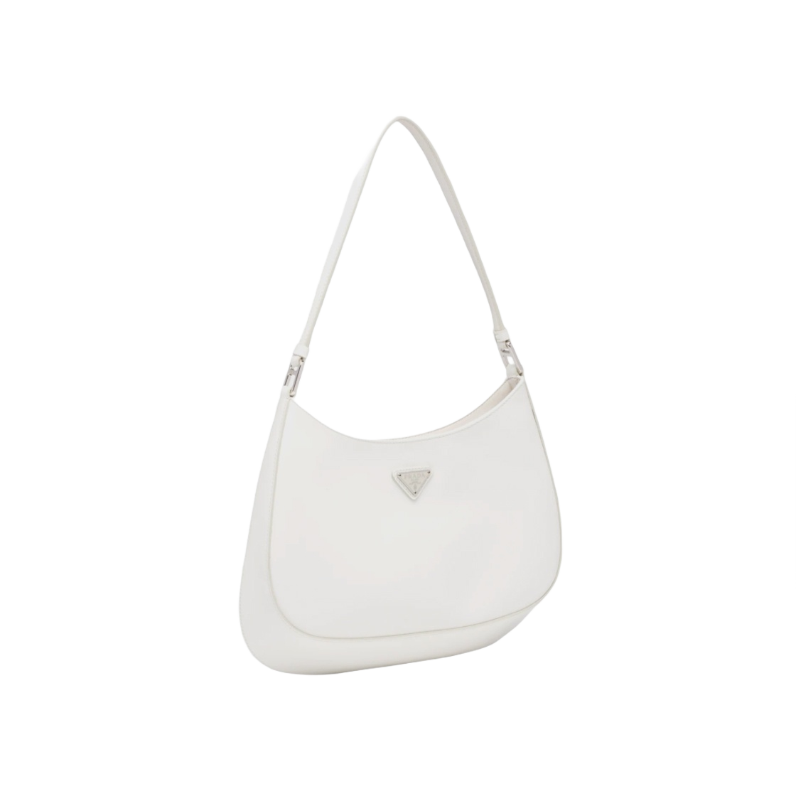 프라다 클레오 브러쉬드 레더 숄더백 화이트(Prada Cleo Brushed Leather Shoulder Bag White) - 2