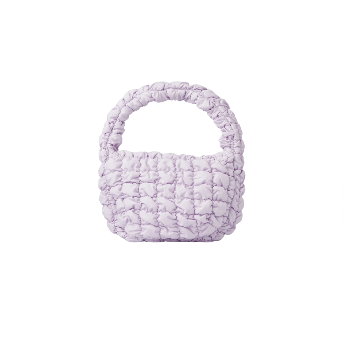 0973537004 COS Quilted Mini Bag Dusty Lilac - 대표 이미지 #1