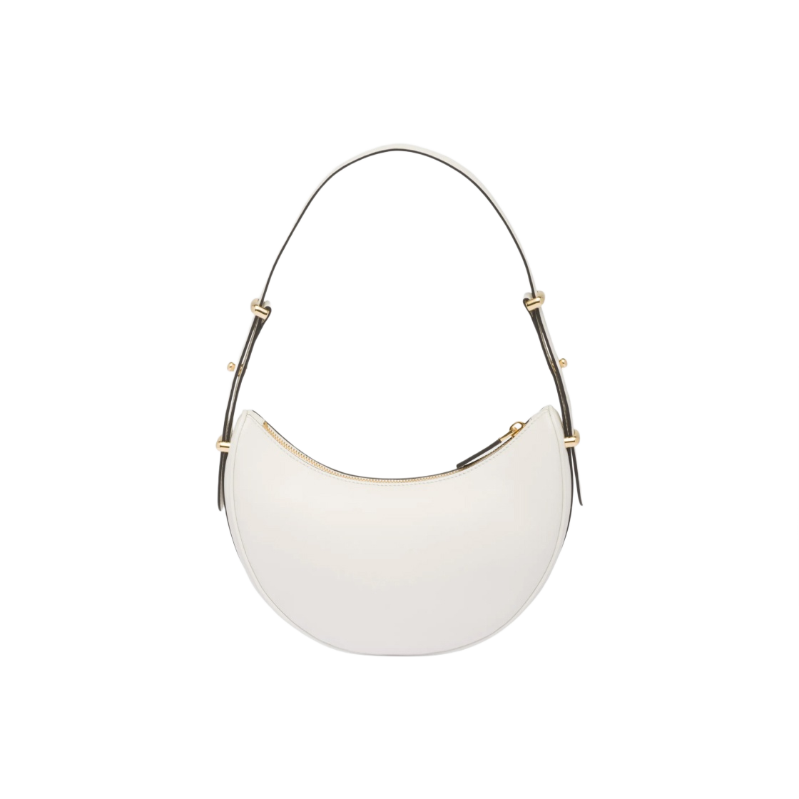 프라다 아르케 레더 숄더백 화이트(Prada Arque Leather Shoulder Bag White) - 3