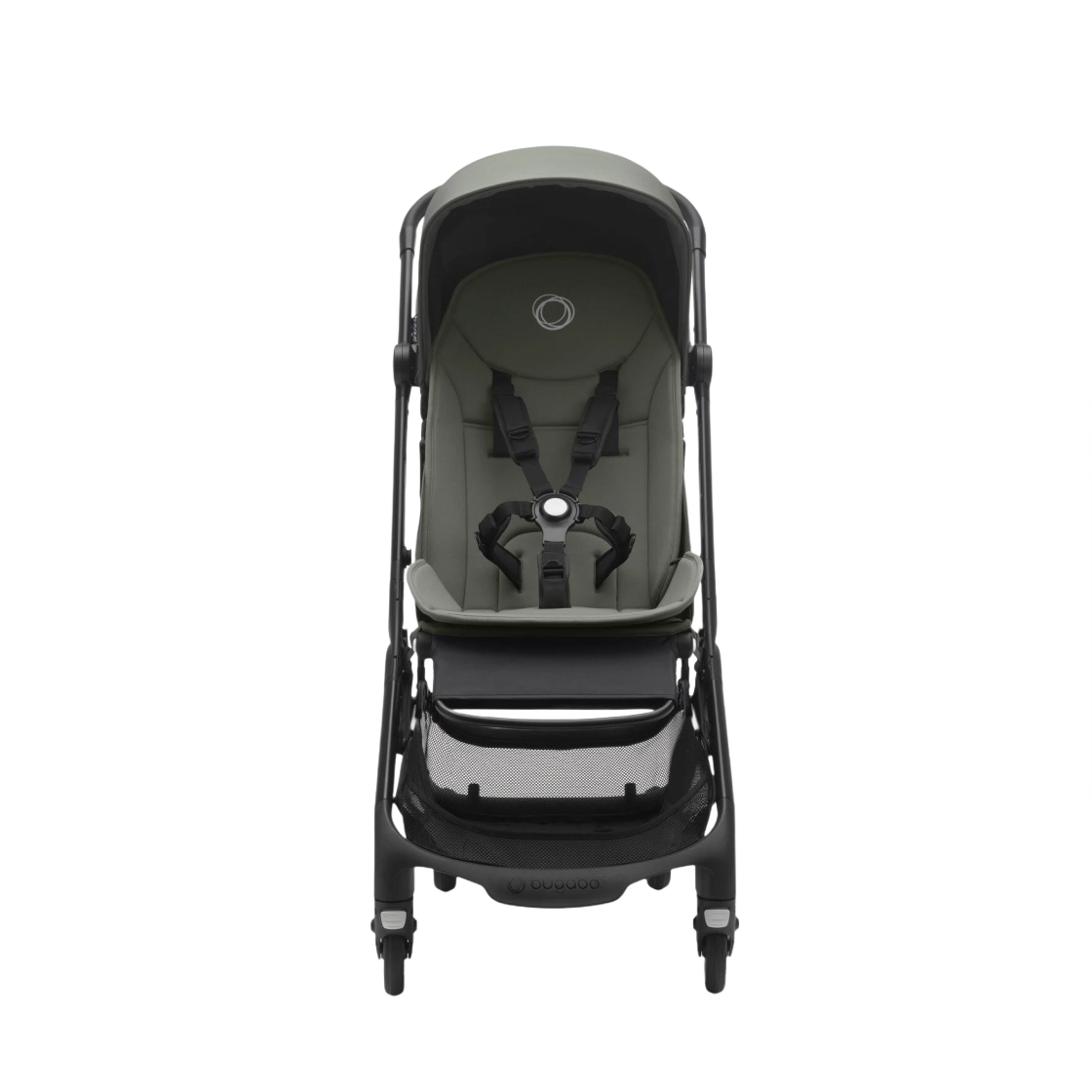 부가부 버터플라이 블랙 섀시 & 포레스트 그린 썬 캐노피 포레스트 그린 패브릭 (국내 정식 발매 제품)(Bugaboo Butterfly Black Chassis & Forest Green Sun Canopy Forest Green Fabric (Korean Ver.)) - 2