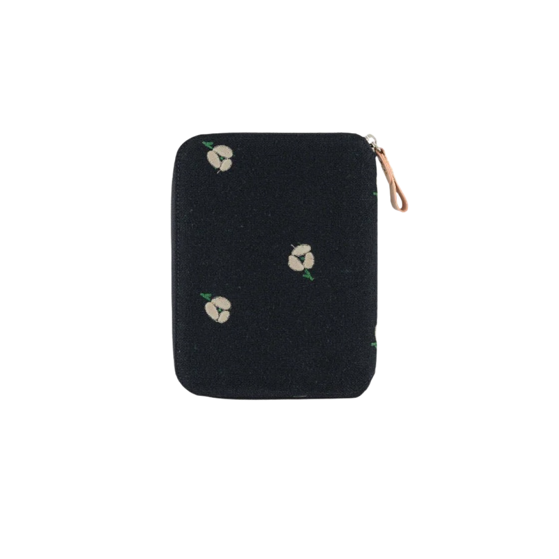 호보니치 테쵸 미나 페르호넨 오하요 A6 커버 네이비(Hobonichi Techo Mina Perhonen Ohayo A6 Cover Navy) - 4