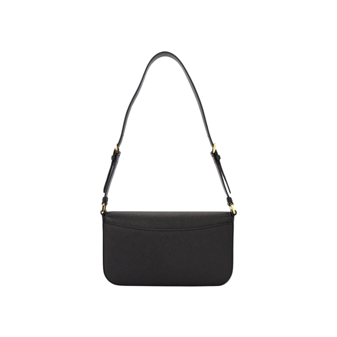 프라다 사피아노 레더 숄더백 블랙(Prada Saffiano Leather Shoulder Bag Black) - 2