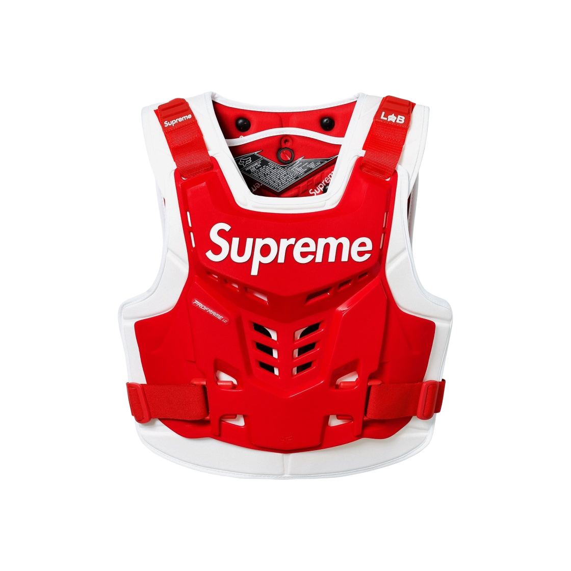 슈프림 폭스 레이싱 프로프레임 루스트 디플렉터 베스트 레드 - 18SS  
