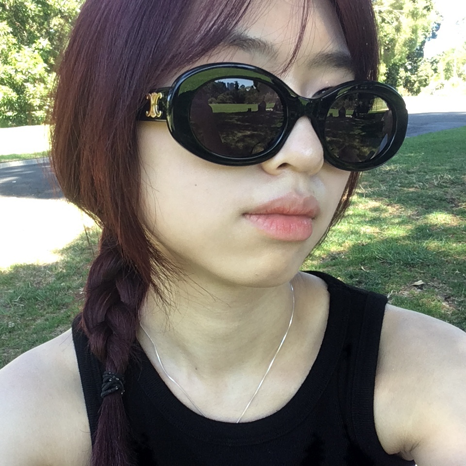 (W) Celine Triomphe 01 Sunglasses in Acetate Black 착용 스타일