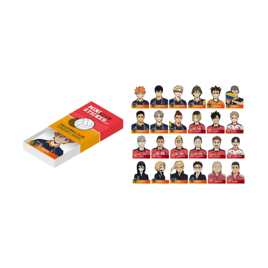 Haikyuu!! Mini Sticker Set (Set of 24)