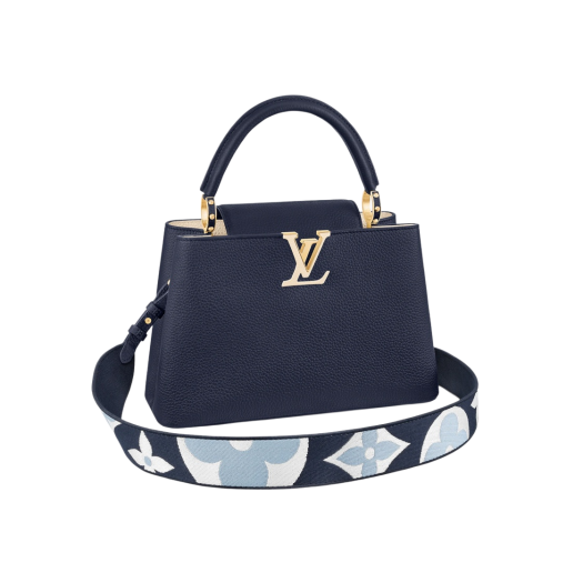 Louis Vuitton Capucines MM Blue Marine