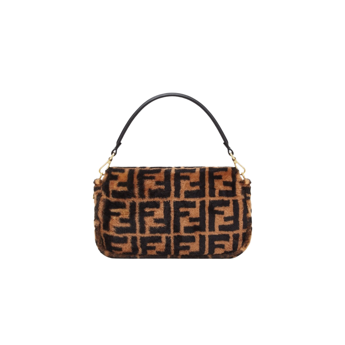 펜디 쉽스킨 미디움 바게트백 브라운(Fendi Sheepskin Medium Baguette Bag Brown) - 3