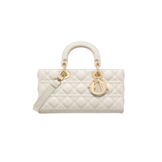Dior Lady D-Joy Bag Cannage Lambskin Latte