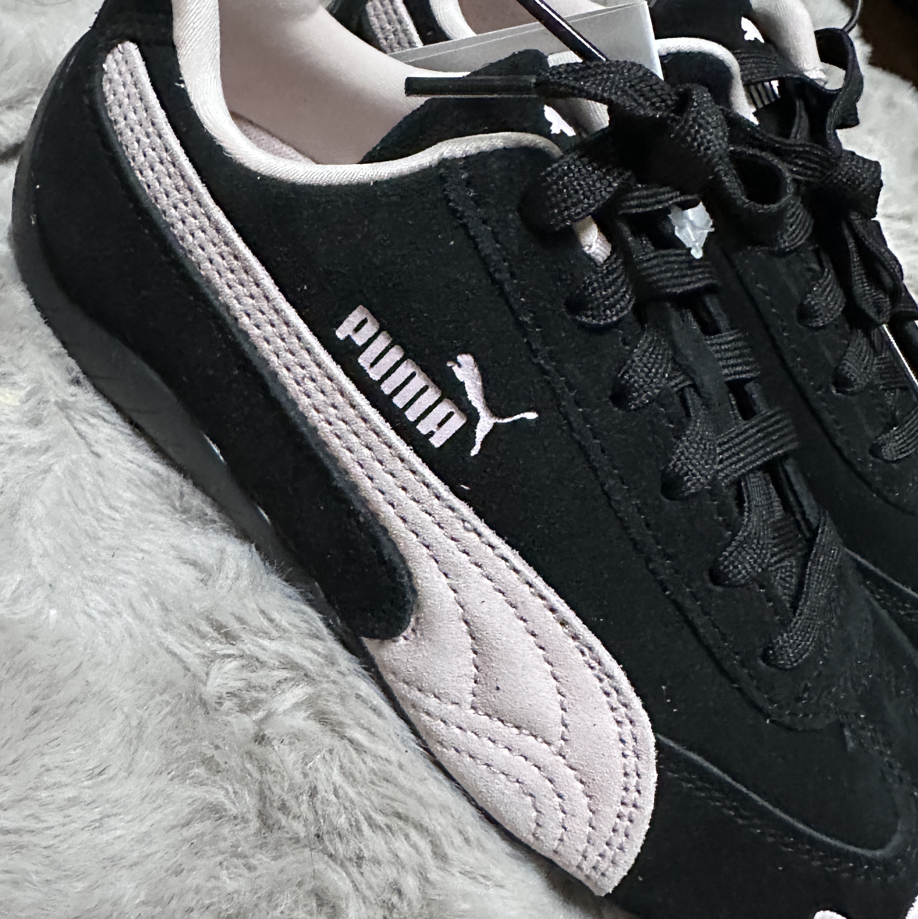 Puma Speedcat OG Black Mauve Mist 착용 스타일 - 2