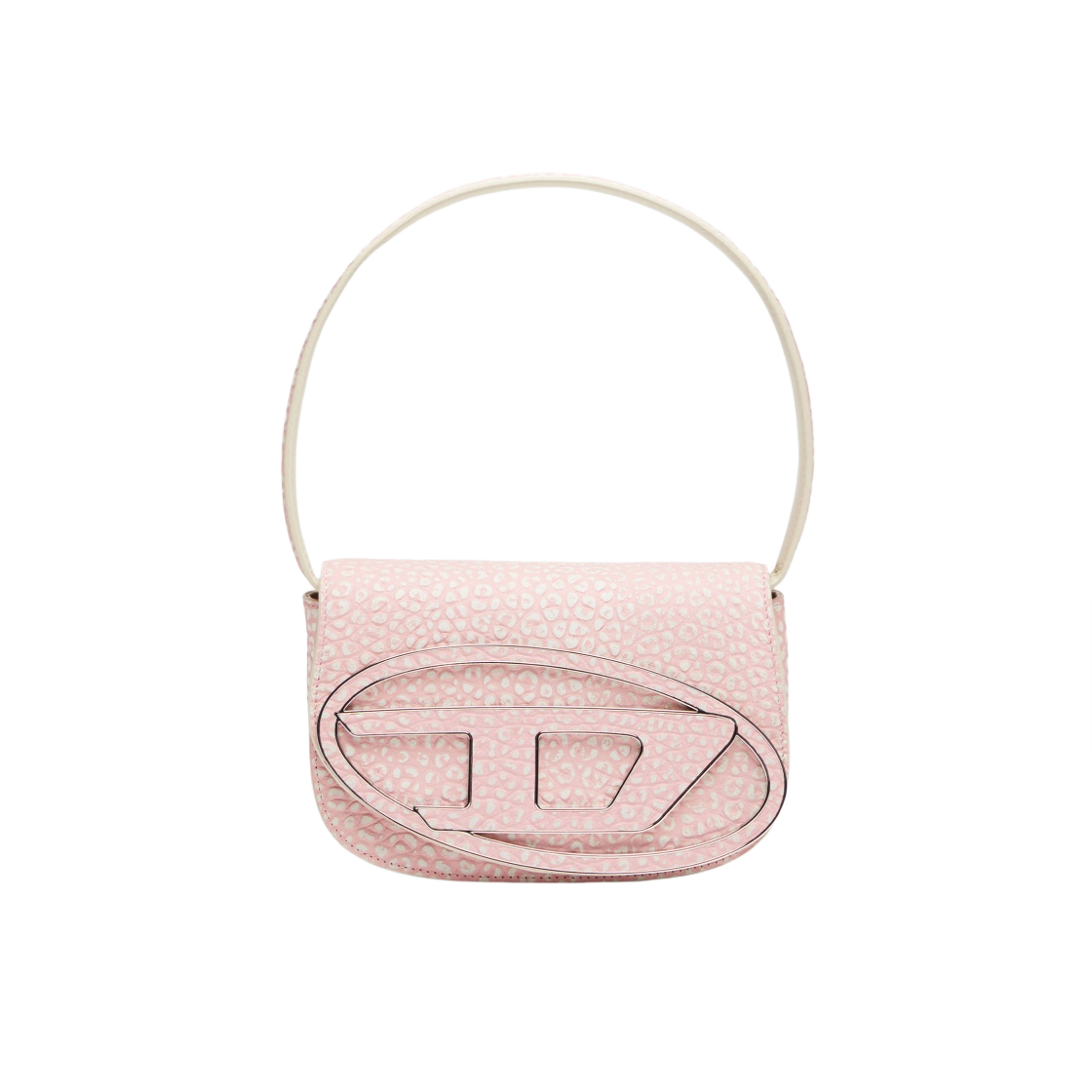디젤 1DR 숄더백 인 바이컬러 레더 핑크(Diesel 1DR Shoulder Bag in Bicolour Leather Pink) - 1