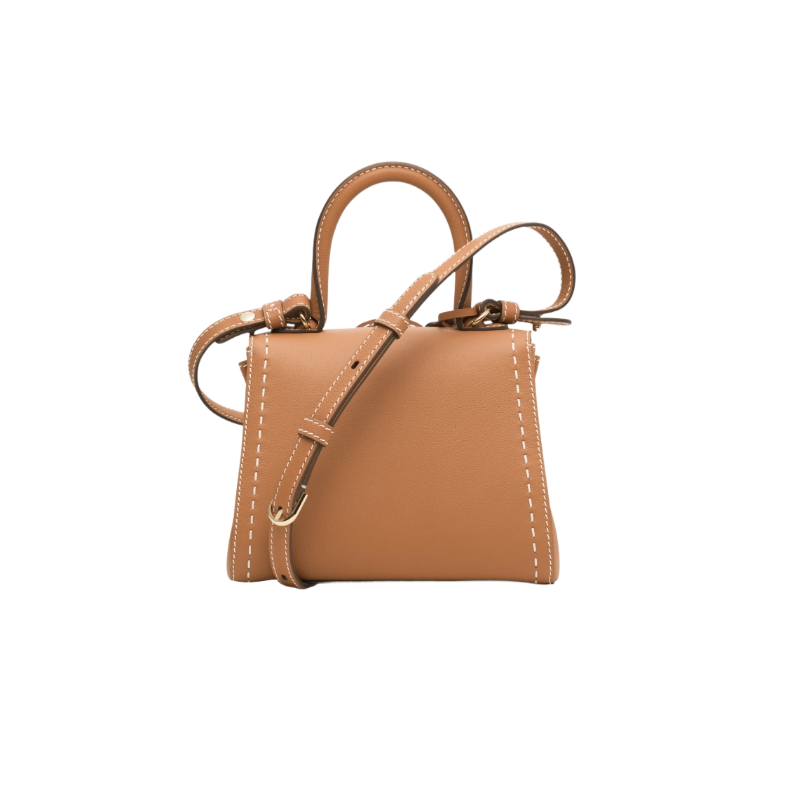 델보 브리앙 미니 서피케 로데오 카프 베지탈 아이보리(Delvaux Brillant Mini Surpiquein Rodeo Calf Vegetal Ivory) - 4