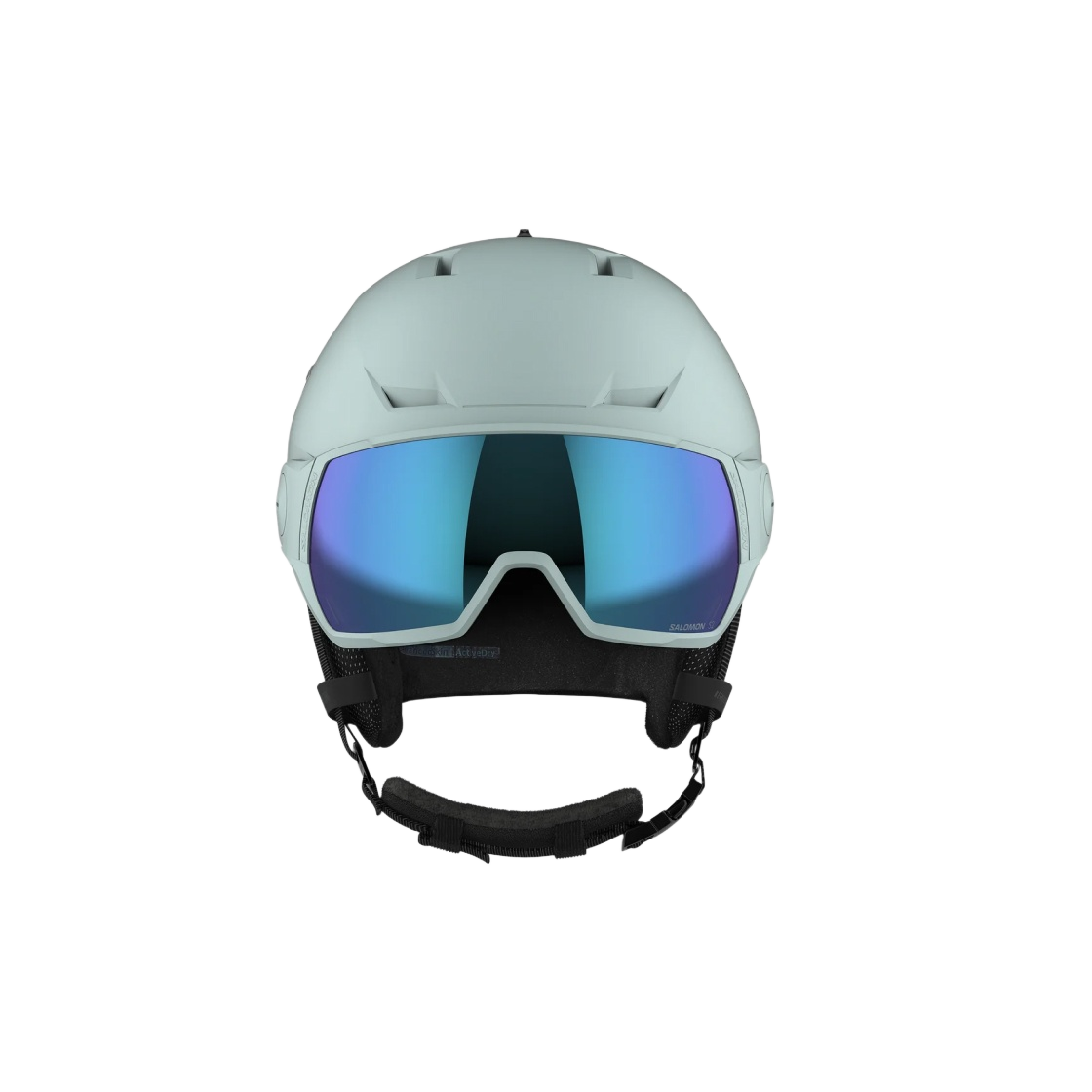 L47261200 (W) Salomon Icon LT Visor Helmet White Moss