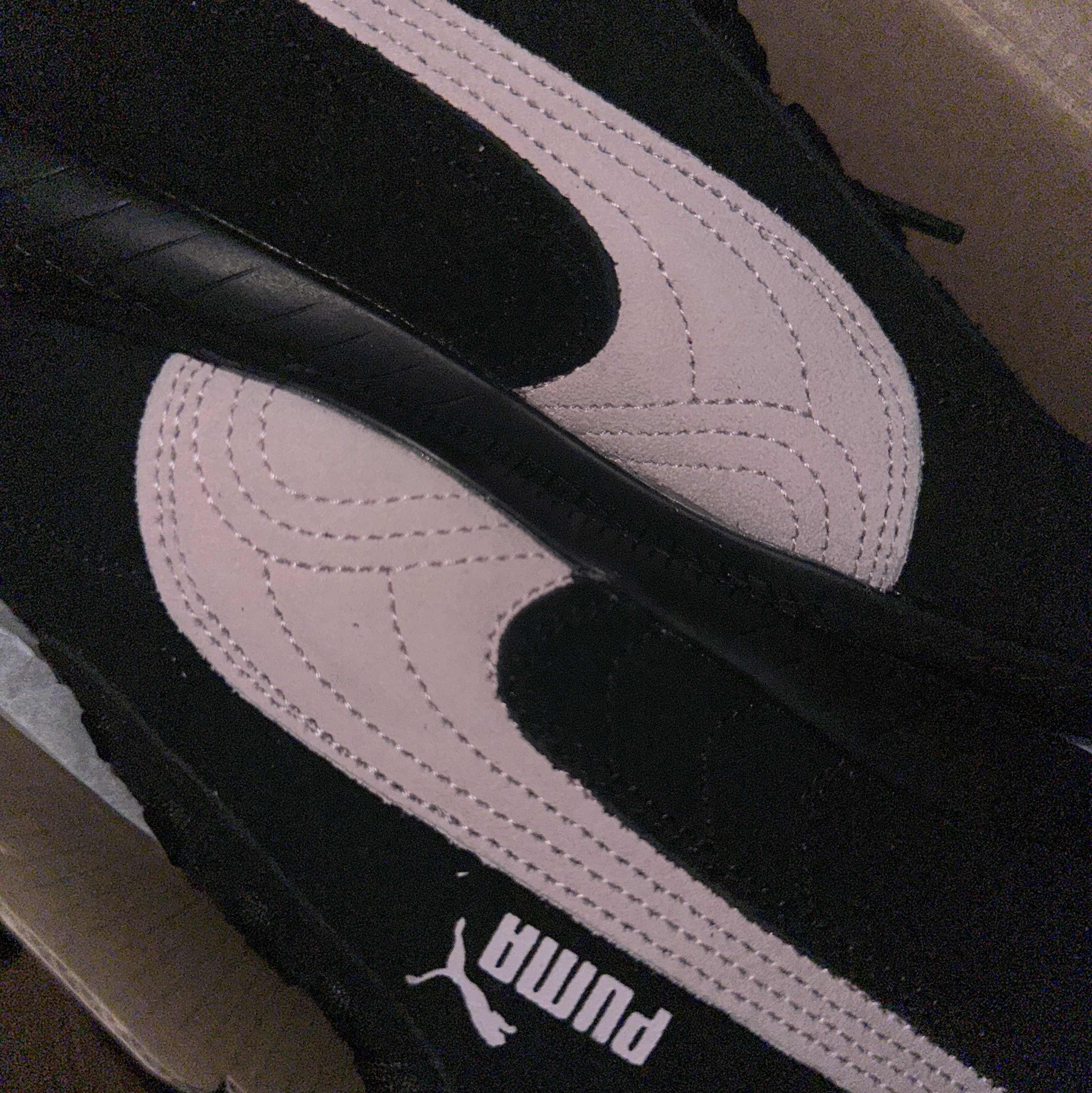 Puma Speedcat OG Black Mauve Mist 착용 스타일 - 1