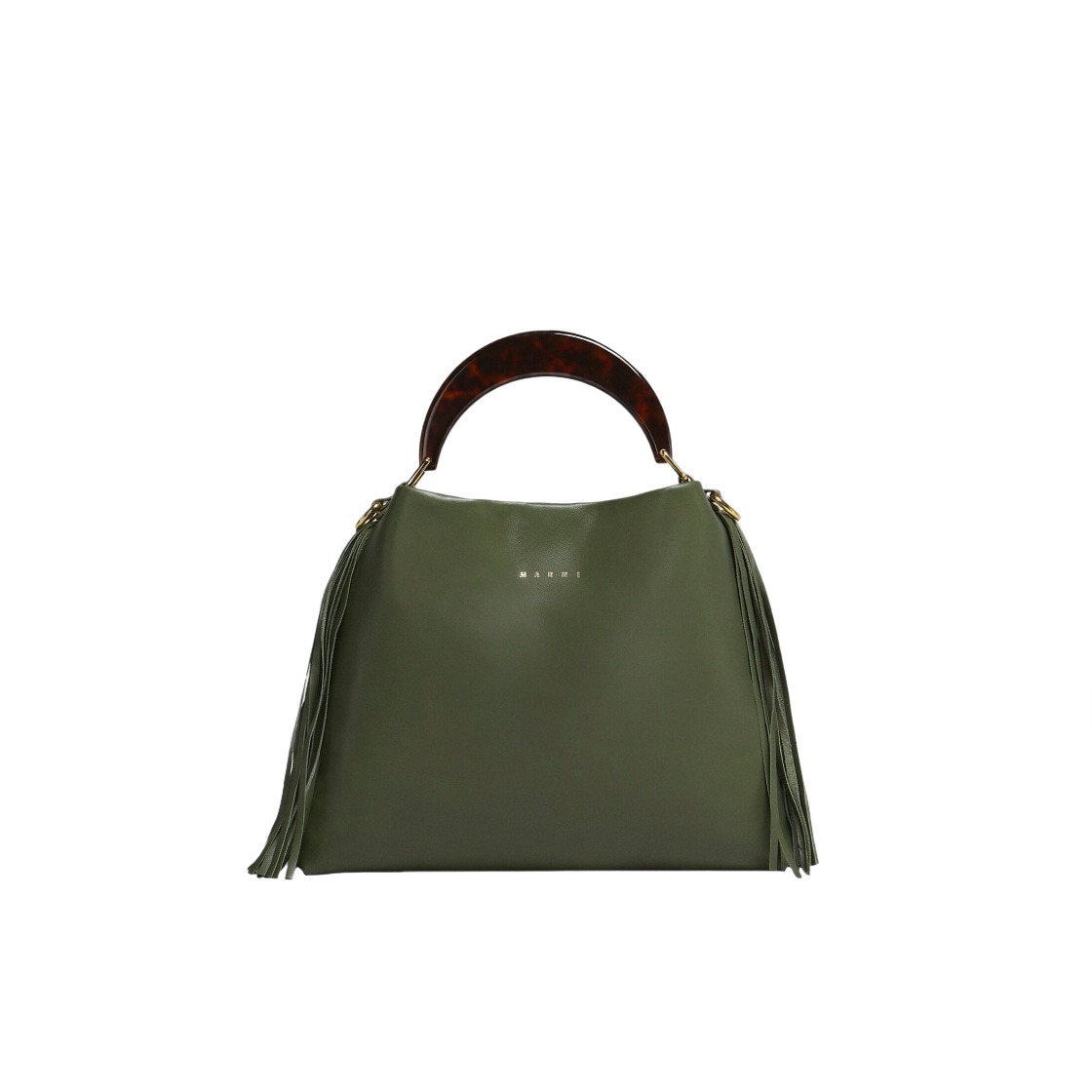 마르니 레더 프린지 베니스 스몰백 가제보 마룬(Marni Leather Fringes Venice Small Bag Gazebo Maroon) - 1