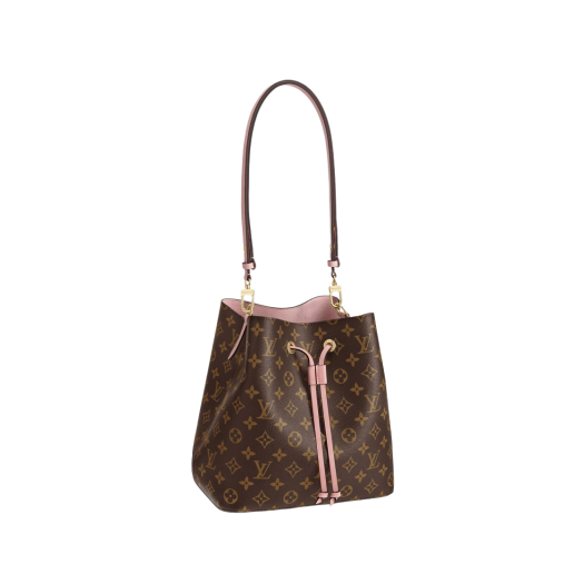 Louis Vuitton Neonoe MM Monogram Rose Powder