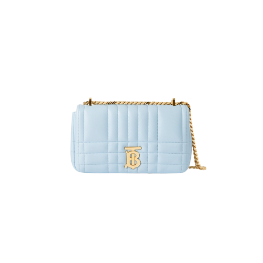 Burberry Small Lola Camera Bag Pale Blue