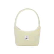 Emis Boucle Hobo Bag Ivory