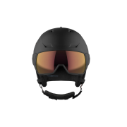 (W) Salomon Icon LT Visor Helmet Black Pink Gold