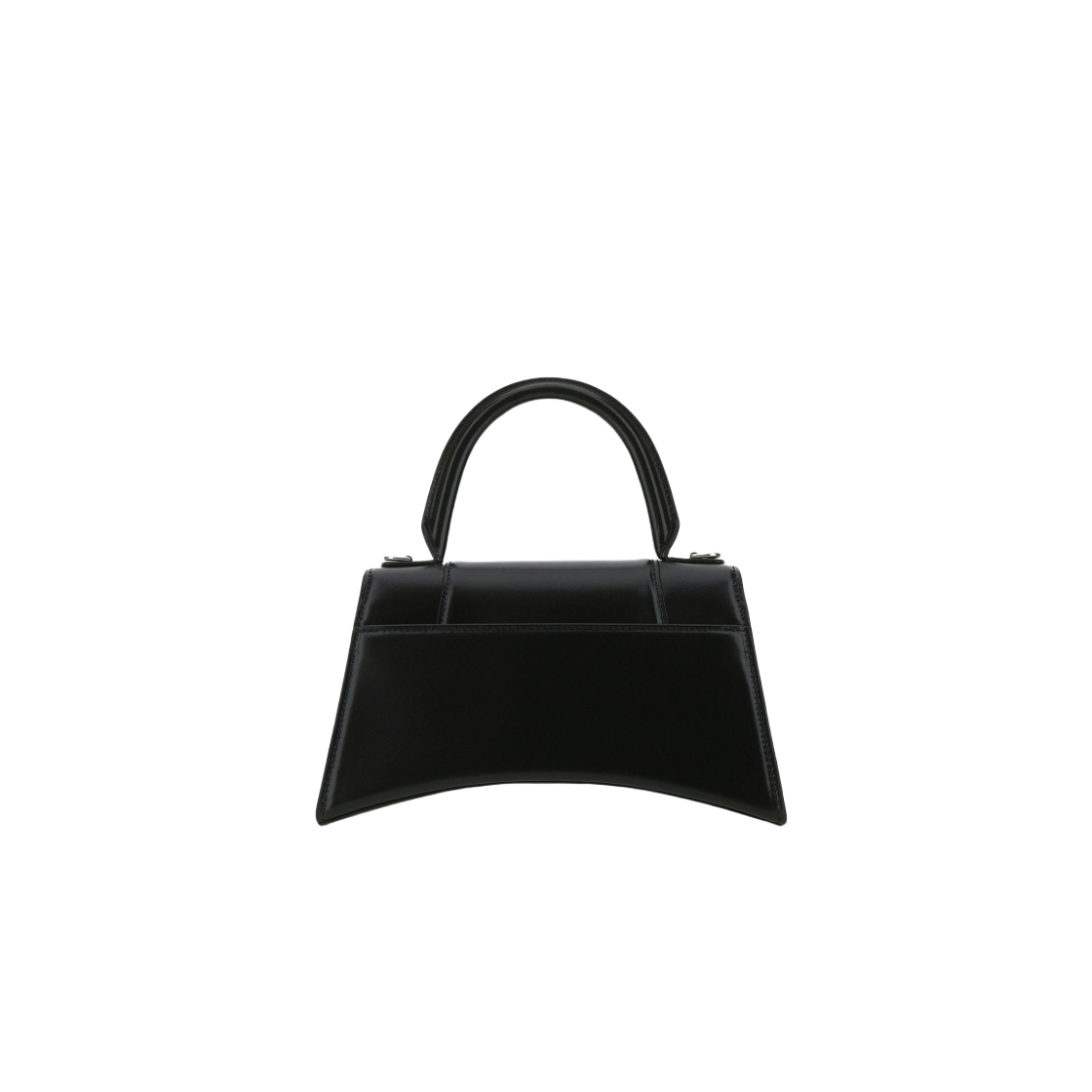 발렌시아가 샤이니 박스 카프스킨 아워글래스 스몰 핸드백 블랙(Balenciaga Hourglass Small Handbag in Shiny Box Calfskin Black) - 3