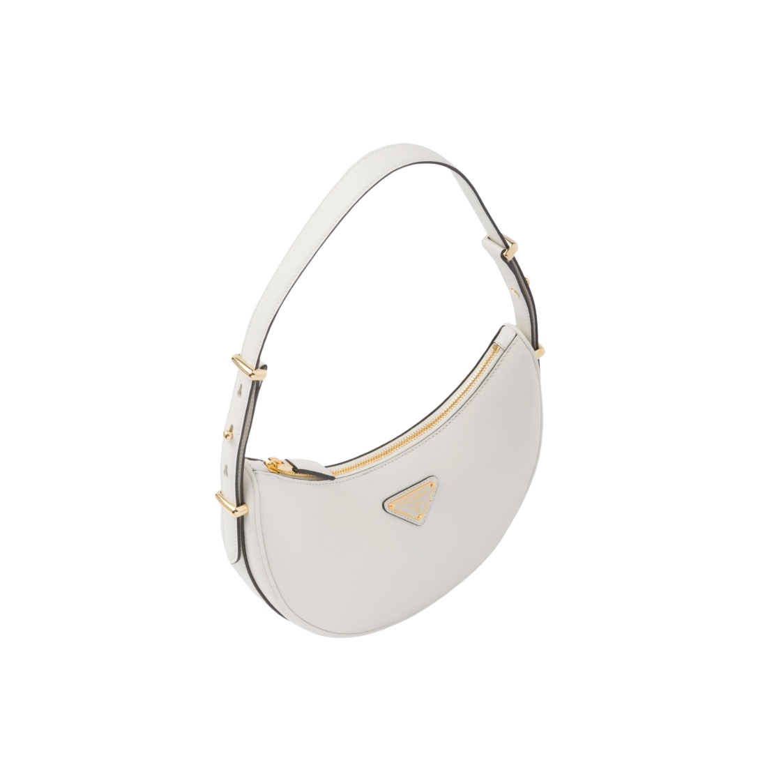 프라다 아르케 레더 숄더백 화이트(Prada Arque Leather Shoulder Bag White) - 2
