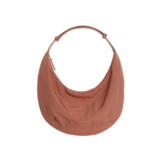 Arket Curved Nylon Bag Rusty Red