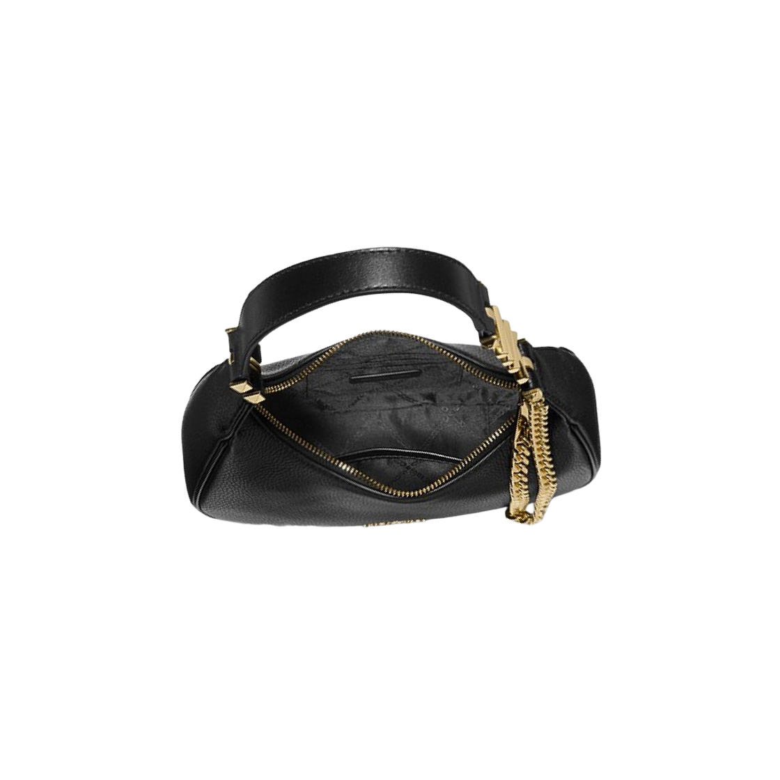 마이클 코어스 파이퍼 스몰 페블 레더 숄더백 블랙(Michael Kors Piper Small Pebbled Leather Shoulder Bag Black) - 2