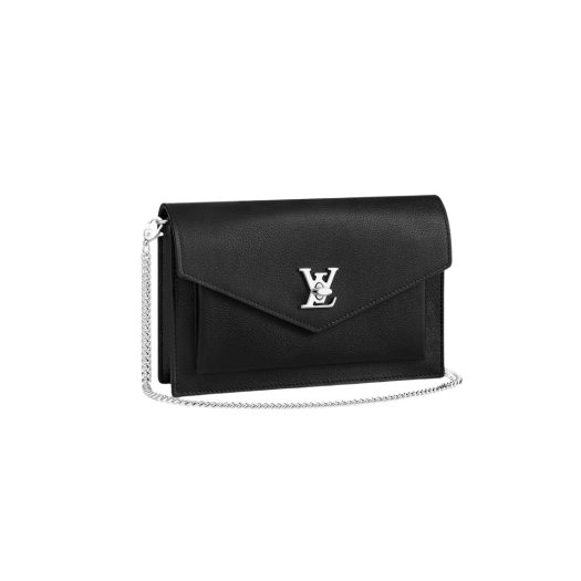 Louis Vuitton Mylockme Chain Pochette Black